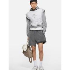 ACNE STUDIOS ブラック コットン ショートパンツのサムネイル