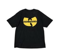 Wu-Tang Clan Logo Tee Rap HipHop Black