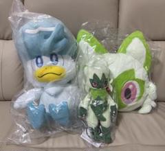 等身大クワッス ニャオハフェイスクッション ニャローテぬいぐるみポケモンセンター