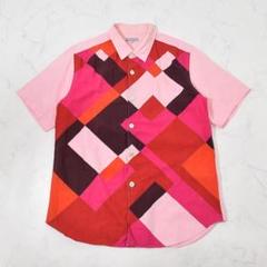AD2003 田中オム コムデギャルソンオム パッチワーク クレイジーシャツ