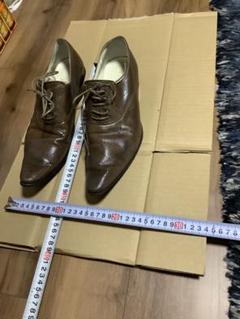 alfredoBANNISTERブラウンレザー レースアップシューズ 27、5