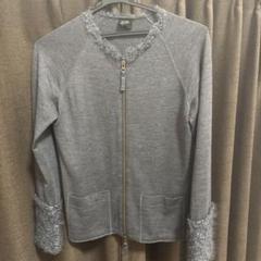 Jean Paul GAULTIER FEMME】毛100% ジップアップ