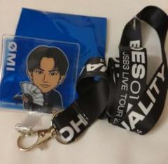 JSB3 登坂広臣 OMI KINGDOM 縁日 ネックストラップ　ステッカー 登坂広臣 ネックストラップ ストラップ KINGDOM レア 実写 縁日
