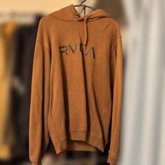RVCA フード付きパーカー ブラウン