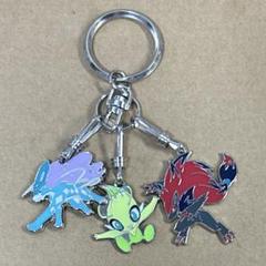 ポケモンセンター限定 メタルチャーム 準伝説エンテイ・スイクン・ライコウ セット 色違いライコウドール / 色違いエンテイドール / 色違いスイクン