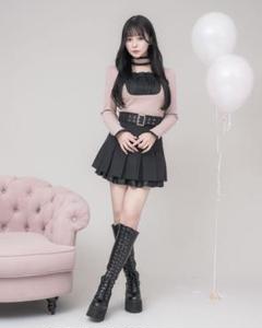 pium ピウム ラウンドフリルチョーカーカットソー pink pium ピウム ラウンドフリルチョーカーカットソー pink - メルカリ