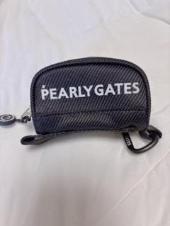 【新品未使用】PEARLY GATES ボールポーチ ボールケース ブラック