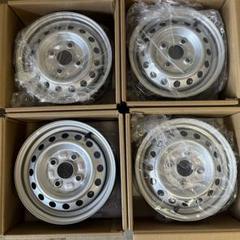 ダイハツ　ハイゼット　新車外し　アトレー　スチールホイール　センターキャップ付き ダイハツ ハイゼット 新車外し アトレー スチールホイール