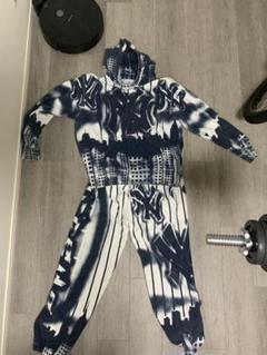 Supreme new york yankees kanjiレザージャケット パンツ