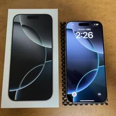 iPhone 16 Pro 128GB ホワイトチタニウム　SIMフリー