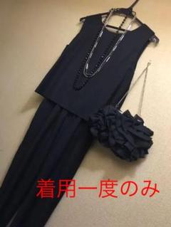 美品 アルシーヴ オールインワン パンツ ブラック