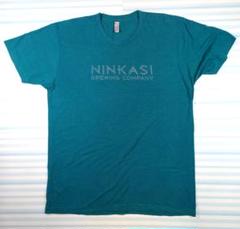 Ninkasi Brewing Company XL Tシャツ ターコイズ　古着