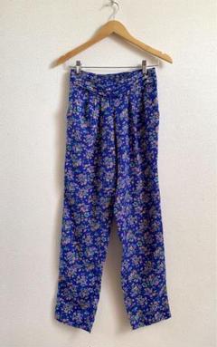 ヨーロッパ古着　French Floral Tapered Easy Pants