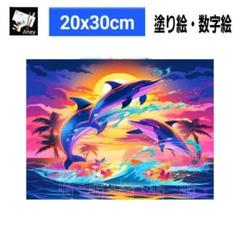 SE730　大人の塗り絵　ペイントバイナンバー　数字塗り絵　油絵