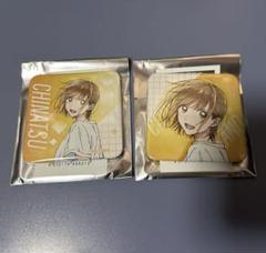 アオのハコ ポップアップ THE キャラショップ ましかくカンバッジ 鹿野千夏