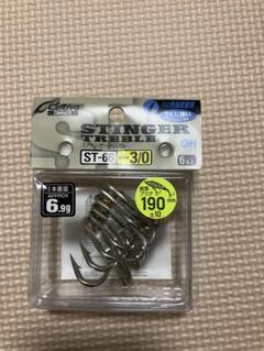 Owner ST-66 トレブルフック 3/0 6本入りのサムネイル