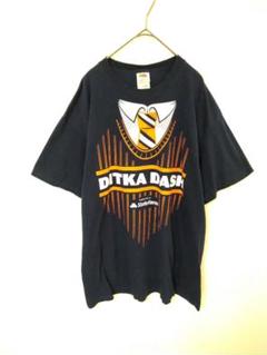 美品　フルーツオブザルーム　Ｔシャツ　メンズXL　ネイビー色　綿　前面プリント