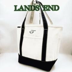 LANDS' END ランズエンド ナチュラル トートバッグ男女兼用