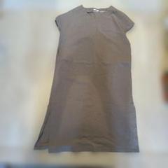 Items Urban Research 半袖ワンピース ブラウン