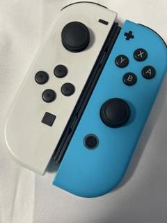 Switch Joy-Con ジョイコン LRホワイト×ネオンブルー