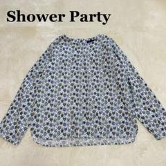 【新品タグ付】 シャワーパーティー リバティ ブラウス 花柄 長袖 ホワイト 2025年最新】Shower party リバティ ブラウスの人気アイテム