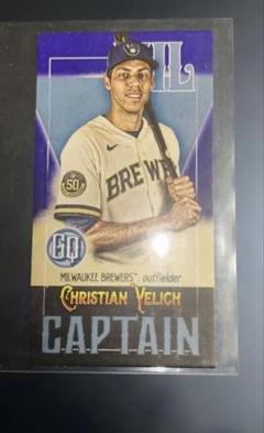 Christian Yelich CAPTAINカード 104/250