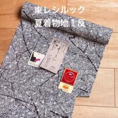 IS708 薄灰色 付け下げ 紋無し 暈し 正絹
