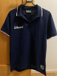 アスレタ　ATHLETA ポロシャツ　ネイビー　M