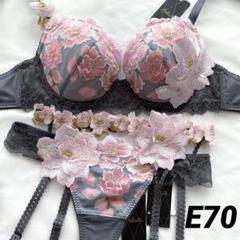 サルート 03G 婚礼衣装 ブラ E70 & ソング M & ガーター M GY