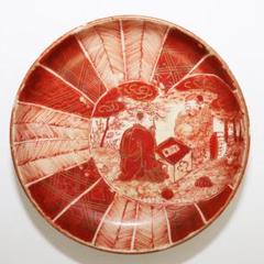 専用 2点 明治九谷 赤絵 盃 ・色絵火入れ筒茶碗 専用 2点 明治九谷 赤絵 盃 ・色絵火入れ筒茶碗 美術品