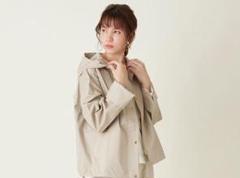 サンバリア100 マウンテンパーカー ベージュ 美品 フリーサイズ