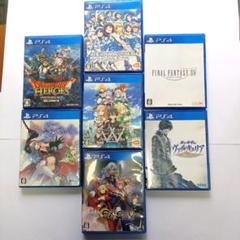 PS4 プレイステーション ゲームソフト おまとめ 7本セット
