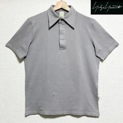 Yohjiヤマモトプールオム ユルダボビンテージ長袖ポロシャツ BLACK M Yohjiヤマモトプールオム ユルダボビンテージ長袖ポロシャツ BLACK M