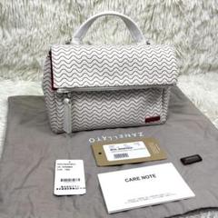 ✨未使用に近い✨ zanellato レザーサッチェルバッグ スタッズ