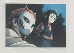 鬼滅の刃　ブロマイド　ブロマイドくじ　錆兎　真菰 鬼滅の刃 ufotable 立志編 場面写ブロマイドくじ 錆兎 真菰