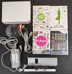 Wii本体とゲームソフトセット　コントローラとヌンチャクはおまけです