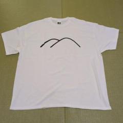 バンブーシュートのホワイト Tシャツ XL 山デザイン
