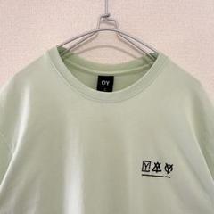 OY オープンヤード バックプリント 蛍光色 爽やか Tシャツ 韓国 地雷系