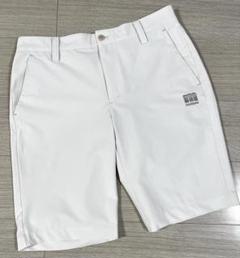 【美品】マンシングウェア　白メンズパンツ　春夏用　サイズ92 美品】マンシングウェア 白メンズパンツ 春夏用 サイズ92