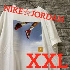セール価格♪ナイキ★ジョーダン★プリント☆エアジョーダン1☆Tシャツ☆XXL