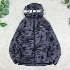 美品　FCRB×NIKE PRACTICE　カモフラ柄　ジップアップパーカー　L