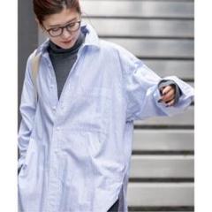 名作 完売品　Spick and Span オックスルーズシャツ