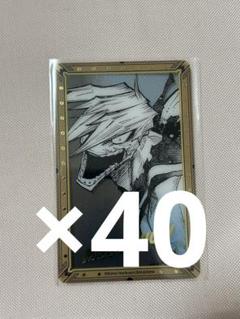 ヒロアカ展 口田甲司 障子目蔵 アートコースター 箔押しクリア