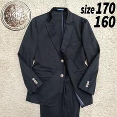 【美品】ジェイプレス フォーマル セットアップ スーツ 銀ボタン 170 160 美品】ジェイプレス フォーマル セットアップ スーツ 銀ボタン