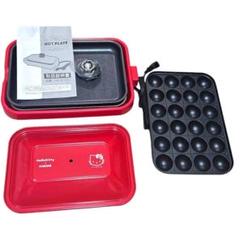 【未使用】ハローキティ ホットプレート カゴメ たこ焼き器 オリジナル 調理 楽天市場】【送料無料】ハローキティ たこ焼きプレート＆ホット