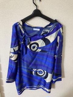 EMILIO PUCCI エミリオプッチ チュニック 良好 サイズM ブルー