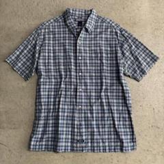 90's 半袖シャツ　チェック柄