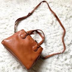 極美品✨人気 ダコタ Dakota レックス2 2way ショルダー キャメルのサムネイル