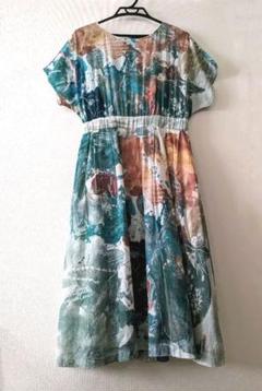 l'atelier du savon /アトリエドゥサボン 水彩画 ワンピース