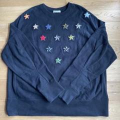 FACETASM ブラック 星型刺繍 トレーナー FACETASM ブラック 星型刺繍 トレーナー - メルカリ